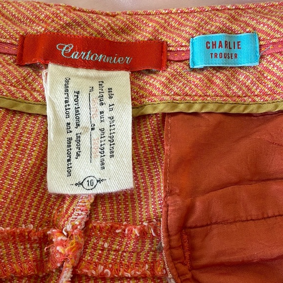 Anthropologie Cartonnier Charlie Trouser VGUC - Picture 4 of 7